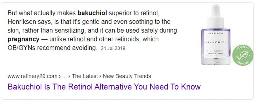 Is Bakuchiol Safe